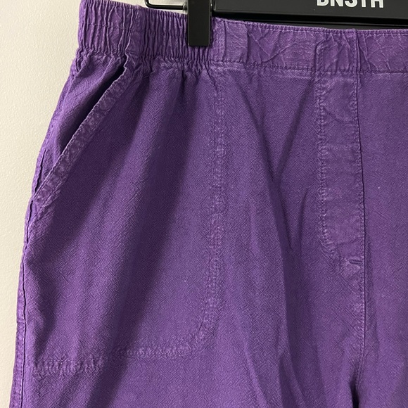 Purple Alia capris - Picture 1 of 9